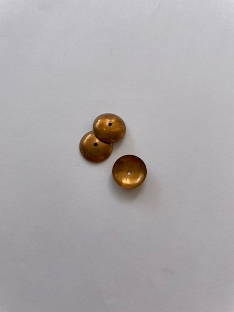 Brass Round Disc w/ Hole Component