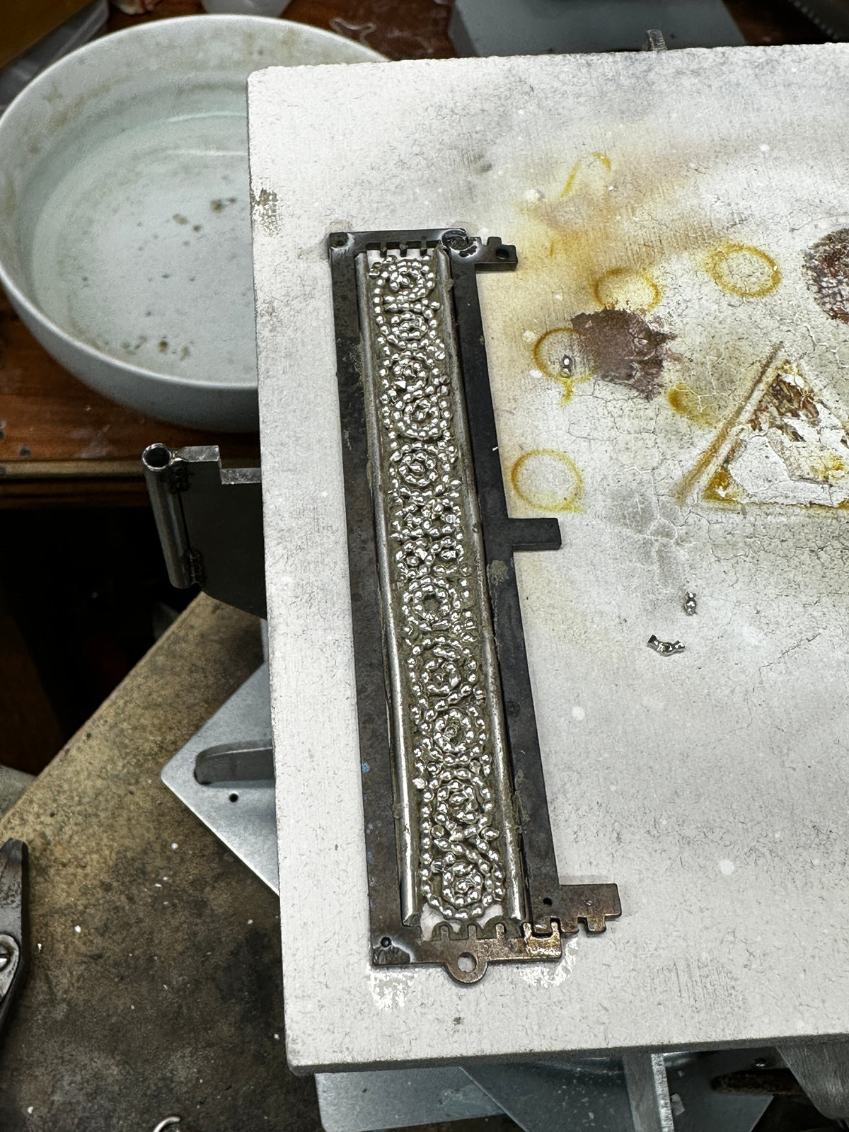 Soldering Stencils Adjustable Ring Band - Clay Revolution