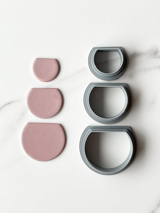 Sliced Circle Cutter Pack - Clay Revolution