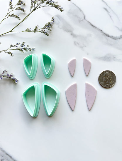 Mirrored Statement Stud Cutter Set (4 pack) - Clay Revolution