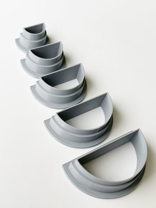 Semi-Circle Cutter Pack - Clay Revolution
