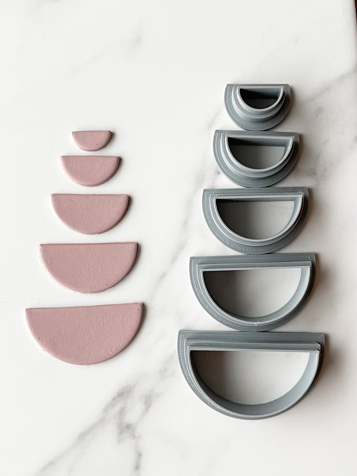 Semi-Circle Cutter Pack - Clay Revolution