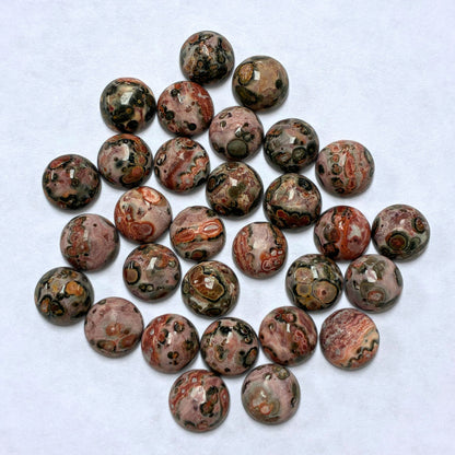 Leopard Skin Jasper 10mm Round