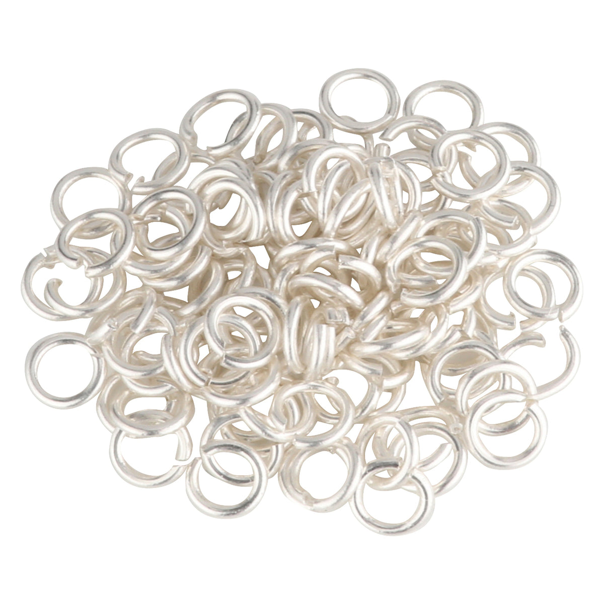 Sterling Silver Round Split Jump Ring - Clay Revolution