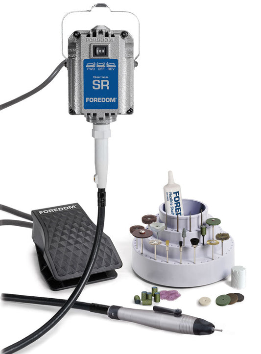 Foredom® K.2220 System with SR Motor and H.20 Quick-Change Handpiece - Clay Revolution