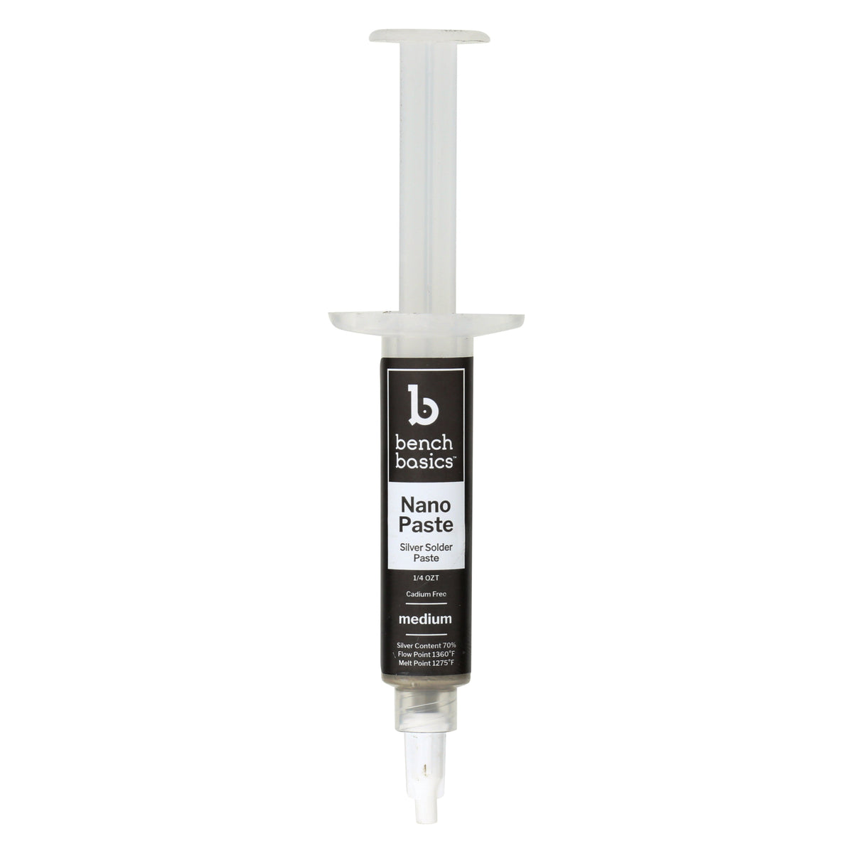 NANO Paste, Silver Solder Paste w/ Dispensing Syringe, 1/4 ozt - Clay Revolution