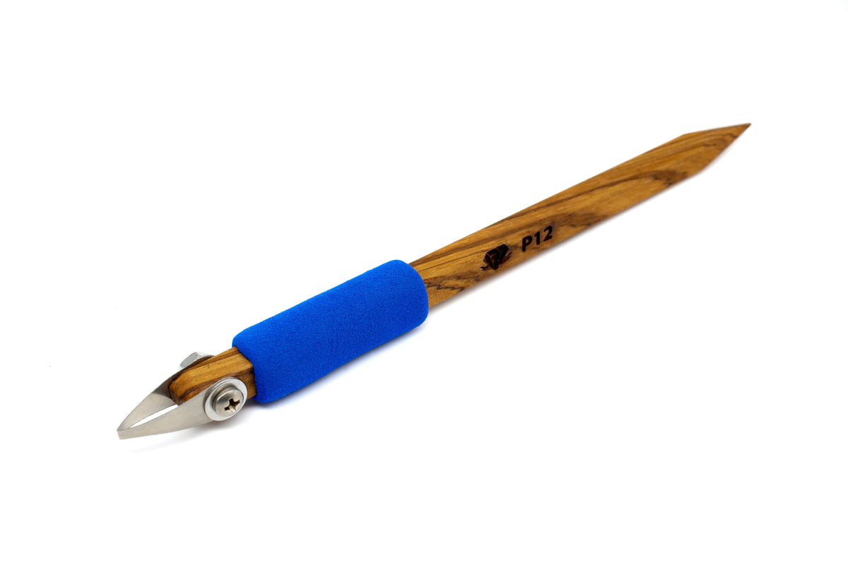 P12 Straight V Tip Carving Tool - Clay Revolution