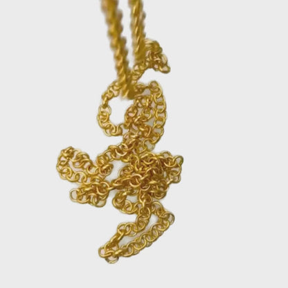 Chain: Gold-Plated Rolo 4mm