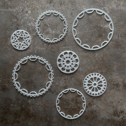 Tumble Frames by Rosy Revolver & Jessica Jordan Cote (SET OF 4) - Clay Revolution