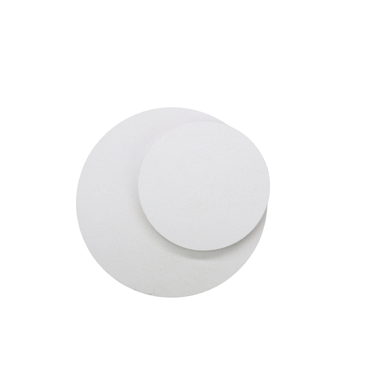 Round Soldering Board, White, High Heat Resistant - Clay Revolution