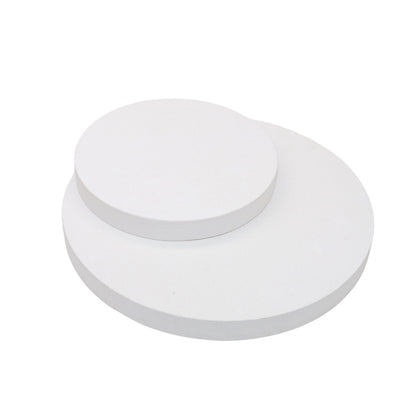 Round Soldering Board, White, High Heat Resistant - Clay Revolution