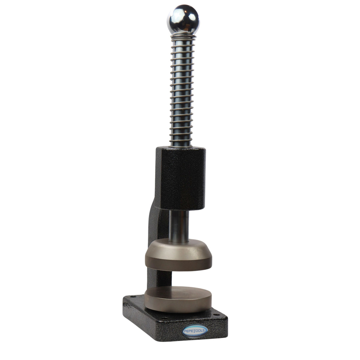 Planishing Hammer, Spring Loaded with Hardened 100mm Platens - Clay Revolution