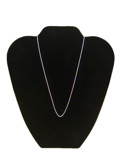 Silver Plated Necklace 18"