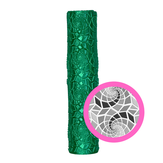 Project X Hot Rollers Stained Glass - Clay Revolution