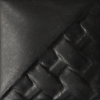 Mayco Glaze SW-140 Stoneware Black Matte (16 fl oz) - Clay Revolution