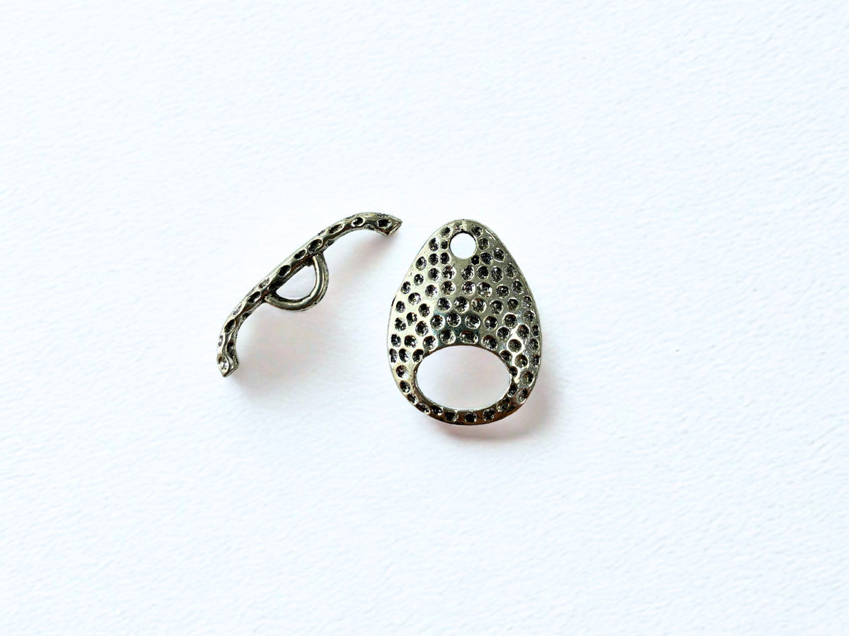 Toggle Clasp Set - Teardrop Ring & T-Bar