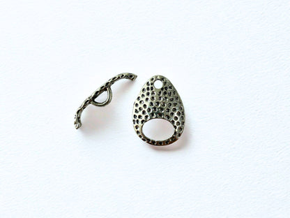 Toggle Clasp Set - Teardrop Ring & T-Bar