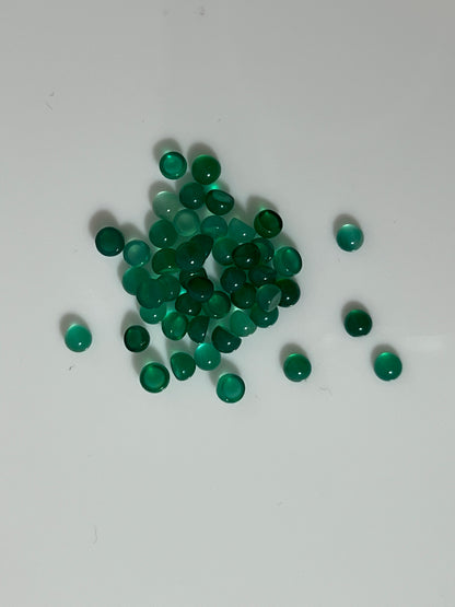 Green Onyx Round 3mm