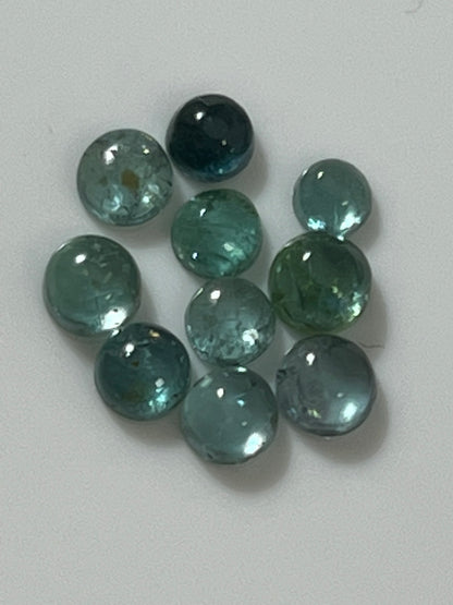 Tourmaline Round Cabochon 4mm