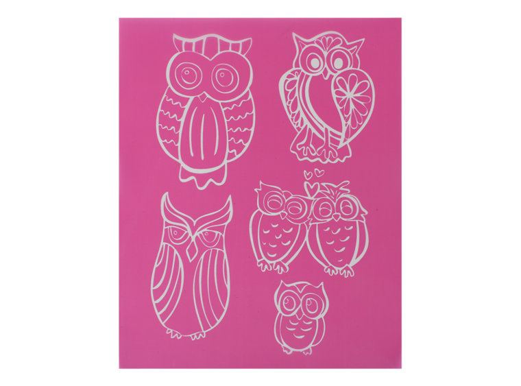 Owls Silkscreen - Clay Revolution