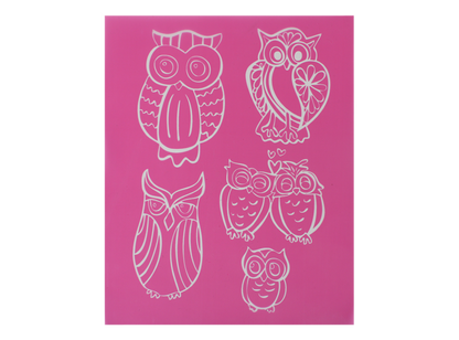 Owls Silkscreen - Clay Revolution