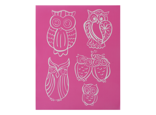 Owls Silkscreen - Clay Revolution