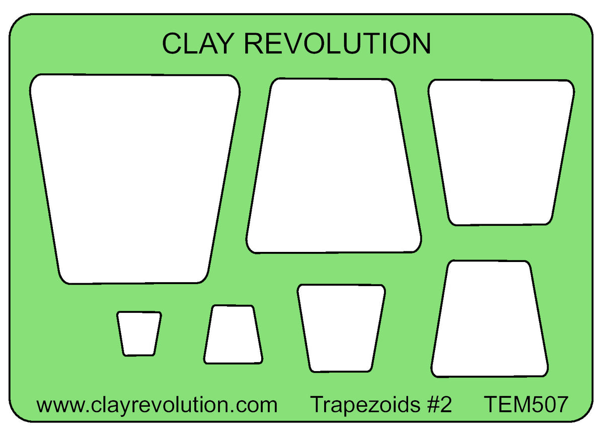 Trapezoids #2 Template - Clay Revolution