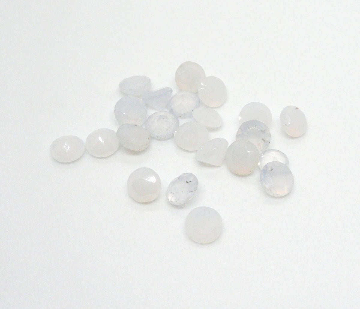 Chalcedony 4mm Faceted - ClayRevolution