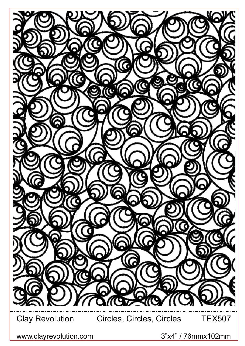 Circles Circles Circles Texture Sheet - ClayRevolution