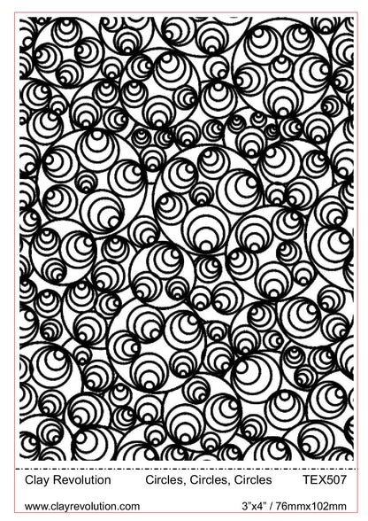 Circles Circles Circles Texture Sheet - ClayRevolution