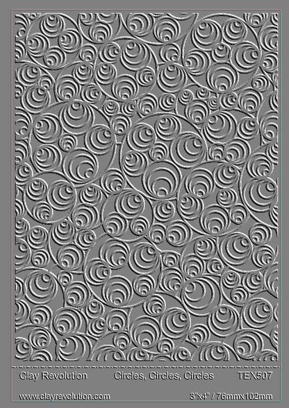 Circles Circles Circles Texture Sheet - ClayRevolution