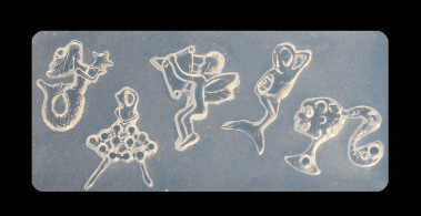 Cupid, Mermaid & Ladies Mini Mold - ClayRevolution