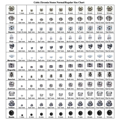 Custom CZ & Gemstone Order - ClayRevolution