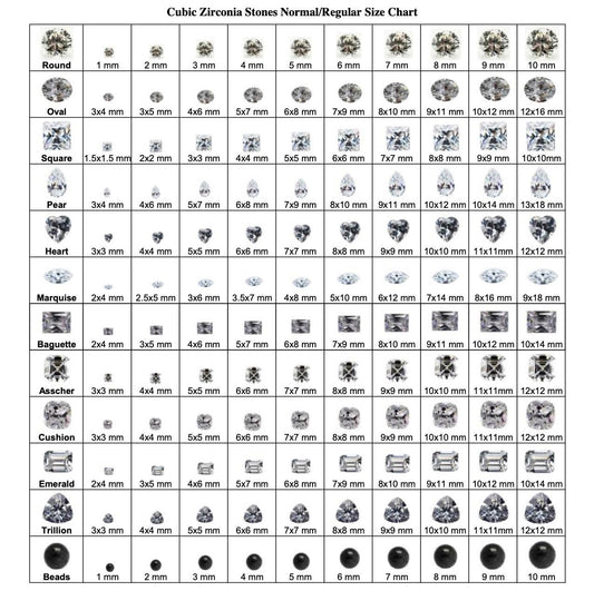 Custom CZ & Gemstone Order - ClayRevolution