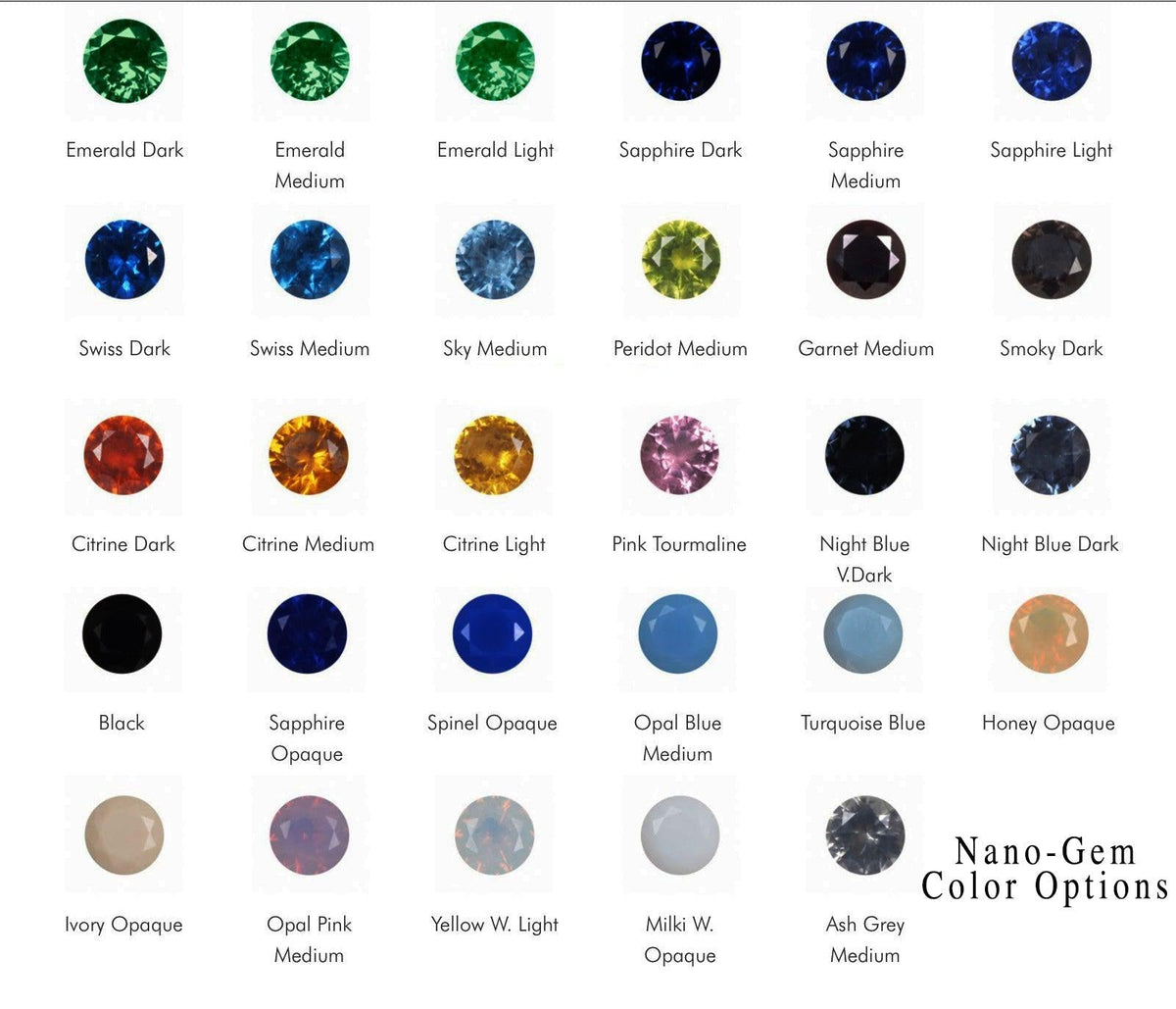 Custom CZ & Gemstone Order - ClayRevolution