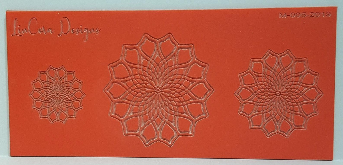 LinCora Mandala Texture Mat 005 - ClayRevolution