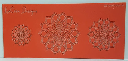 LinCora Mandala Texture Mat 005 - ClayRevolution