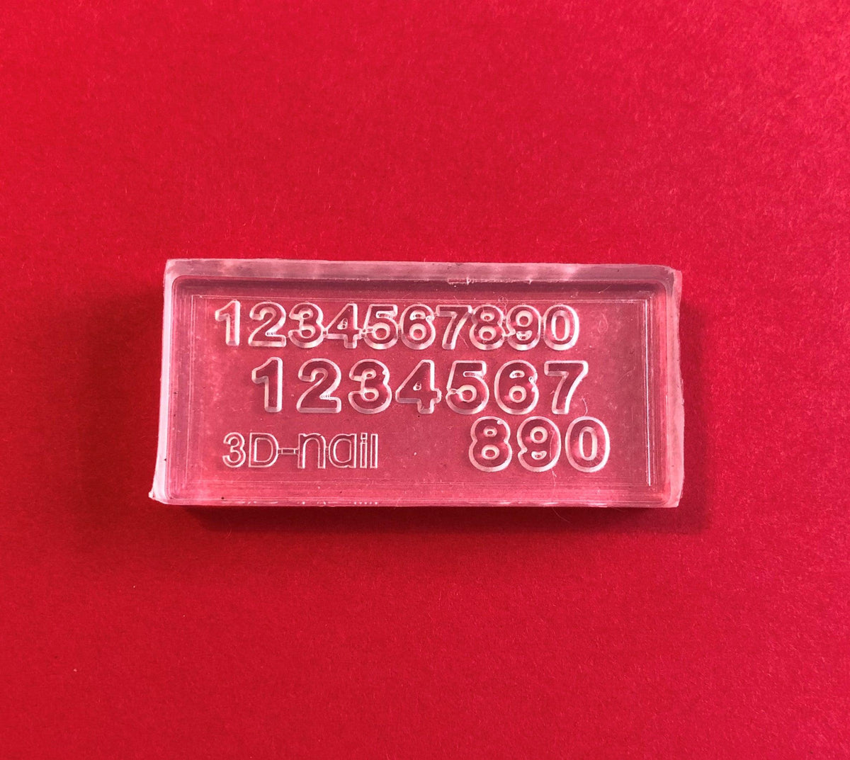 Numbers Mini Mold - ClayRevolution