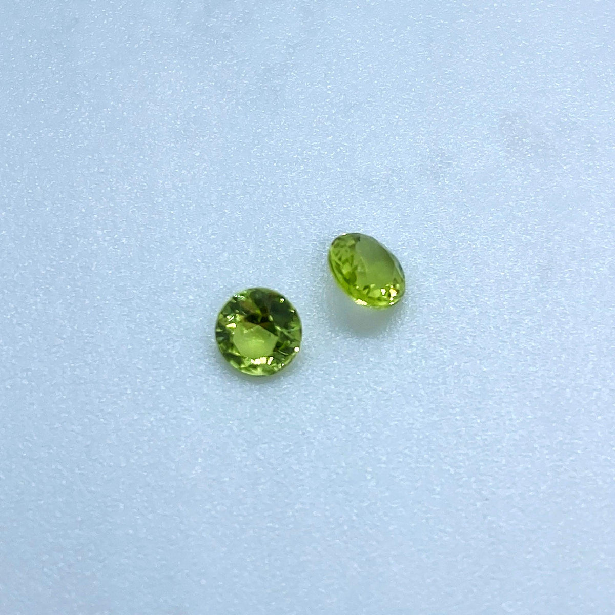Peridot Round Faceted - ClayRevolution