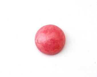 Rhodochrosite Cabochon Round - ClayRevolution