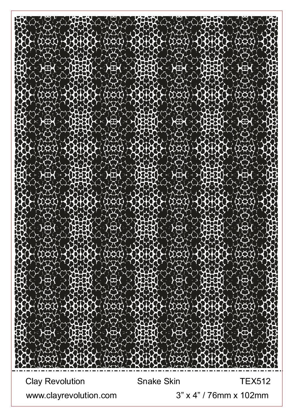 Snake Skin Texture Sheet - ClayRevolution