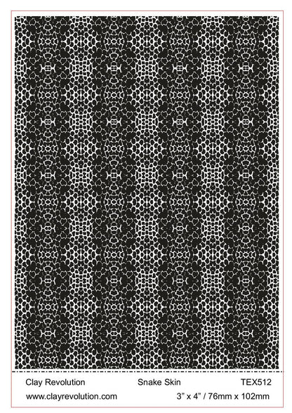 Snake Skin Texture Sheet - ClayRevolution
