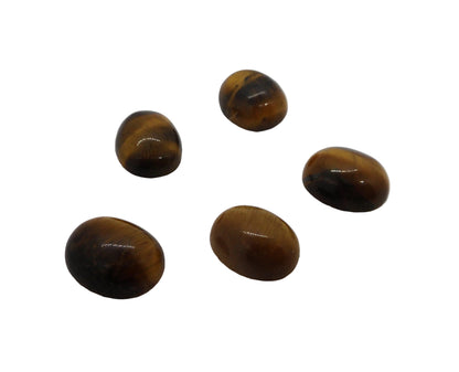 Tiger Eye 8x10mm Oval Cabochon - ClayRevolution