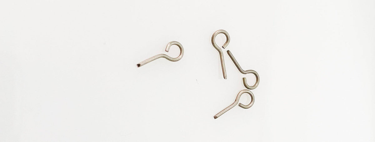 Titanium Eye Hook 5pk - ClayRevolution