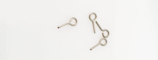 Titanium Eye Hook 5pk - ClayRevolution