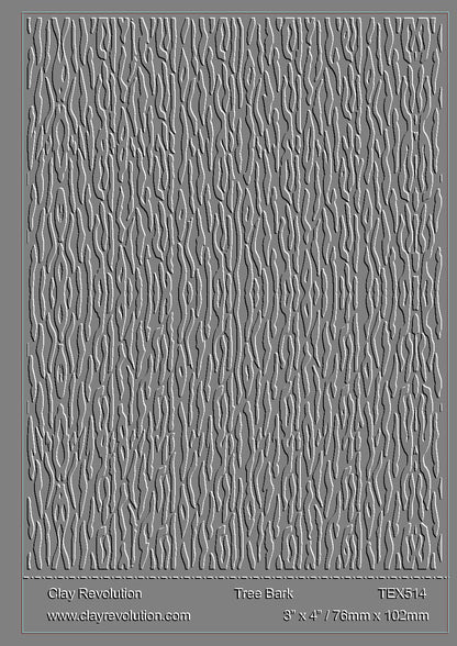 Tree Bark Texture Sheet - ClayRevolution